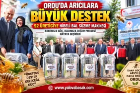 Ordu’da Arıcılara Büyük Destek: 92 Üreticiye Hibeli Bal Süzme Makinesi 5 Ordu’da Arıcılara Büyük Destek: 92 Üreticiye Hibeli Bal Süzme Makinesi