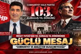 Mesut Tutuğ’dan 103. kuruluş yıl dönümünde güçlü mesaj: “Cumhuriyet ve adaletten vazgeçmeyeceğiz” 7 Mesut Tutuğ’dan 103. kuruluş yıl dönümünde güçlü mesaj: “Cumhuriyet ve adaletten vazgeçmeyeceğiz”