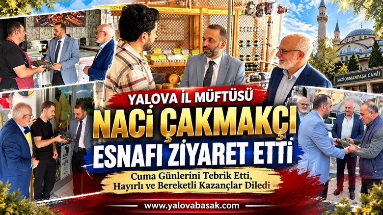 Yalova İl Müftüsü Naci Çakmakçı Sahada: Esnafla Buluştu 7 Yalova İl Müftüsü Naci Çakmakçı Sahada: Esnafla Buluştu
