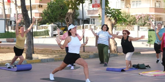 Çiftlikköy’de Sabah Sporu Neşesi