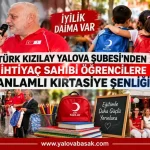 Türk Kızılay Yalova Şubesi’nden 100 Öğrenciye Kırtasiye Desteği 24 Türk Kızılay Yalova Şubesi’nden 100 Öğrenciye Kırtasiye Desteği