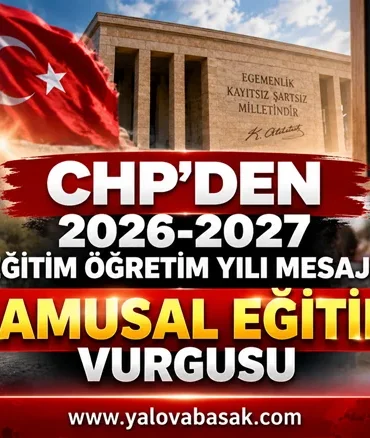 CHP’den 2026-2027 Eğitim Öğretim Yılı Mesajı: “Kamusal Eğitim Cumhuriyeti İçin Yeniden Kuracağız” 4 CHP’den 2026-2027 Eğitim Öğretim Yılı Mesajı: “Kamusal Eğitim Cumhuriyeti İçin Yeniden Kuracağız”