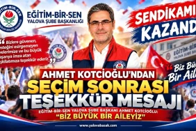 Ahmet Kotcioğlu’ndan Seçim Sonrası Teşekkür Mesajı: “Biz Büyük Bir Aileyiz” 4 Ahmet Kotcioğlu’ndan Seçim Sonrası Teşekkür Mesajı: “Biz Büyük Bir Aileyiz”