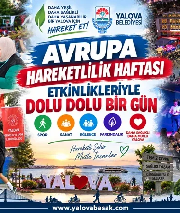 Yalova’da Avrupa Hareketlilik Haftası Etkinlikleriyle Dolu Dolu Bir Gün 5 Yalova’da Avrupa Hareketlilik Haftası Etkinlikleriyle Dolu Dolu Bir Gün