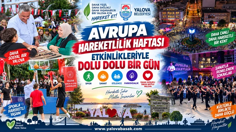 Yalova’da Avrupa Hareketlilik Haftası Etkinlikleriyle Dolu Dolu Bir Gün