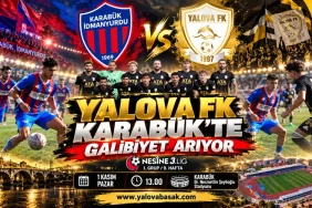 YALOVA FK, KARABÜK DEPLASMANINDA GALİBİYET PEŞİNDE! 5 YALOVA FK, KARABÜK DEPLASMANINDA GALİBİYET PEŞİNDE!