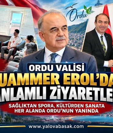 Ordu Valisi Muammer Erol’dan Anlamlı Ziyaretler: Sağlıktan Spora, Kültürden Sanata 2 Ordu Valisi Muammer Erol’dan Anlamlı Ziyaretler: Sağlıktan Spora, Kültürden Sanata