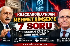Kılıçdaroğlu’ndan Mehmet Şimşek’e 7 Soru: Borsadaki Gelişmeler İçin Yanıt İstedi 12 Kılıçdaroğlu’ndan Mehmet Şimşek’e 7 Soru: Borsadaki Gelişmeler İçin Yanıt İstedi