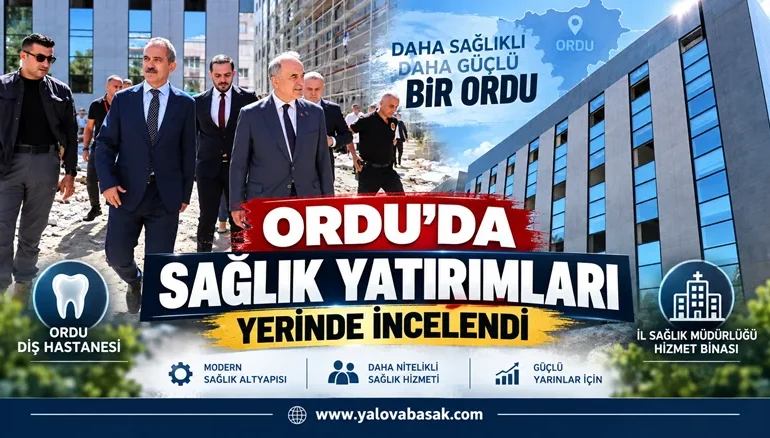 Ordu’da Sağlık Yatırımlarında İnceleme: Diş Hastanesi ve İl Sağlık Müdürlüğü Hizmet Binasında Son Durum 6 Ordu’da Sağlık Yatırımlarında İnceleme: Diş Hastanesi ve İl Sağlık Müdürlüğü Hizmet Binasında Son Durum