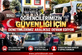 Yalova’da Okul Çevrelerinde Güvenlik Denetimleri Aralıksız Sürüyor 4 Yalova’da Okul Çevrelerinde Güvenlik Denetimleri Aralıksız Sürüyor