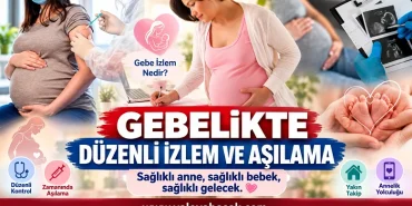 Gebelikte Düzenli İzlem ve Aşılama Anne ve Bebek Sağlığı İçin Büyük Önem Taşıyor