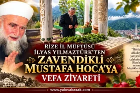 RİZE İL MÜFTÜSÜ İLYAS YILMAZTÜRK’TEN ZAVENDİKLİ MUSTAFA HOCA’YA VEFA ZİYARETİ 4 RİZE İL MÜFTÜSÜ İLYAS YILMAZTÜRK’TEN ZAVENDİKLİ MUSTAFA HOCA’YA VEFA ZİYARETİ