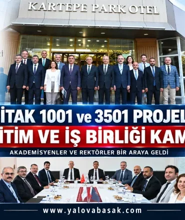 TÜBİTAK 1001 ve 3501 Projeleri Kampında Akademik İş Birliği Vurgusu 10 TÜBİTAK 1001 ve 3501 Projeleri Kampında Akademik İş Birliği Vurgusu