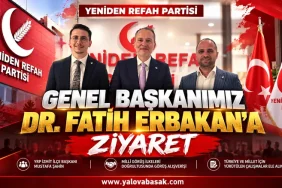 Yeniden Refah Partisi Heyetinden Fatih Erbakan’a Ziyaret 5 Yeniden Refah Partisi Heyetinden Fatih Erbakan’a Ziyaret