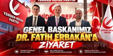 Yeniden Refah Partisi Heyetinden Fatih Erbakan’a Ziyaret 16 Yeniden Refah Partisi Heyetinden Fatih Erbakan’a Ziyaret