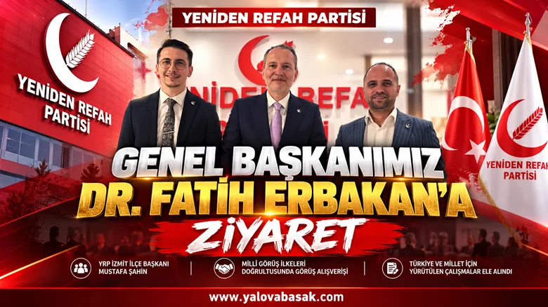 Yeniden Refah Partisi Heyetinden Fatih Erbakan’a Ziyaret