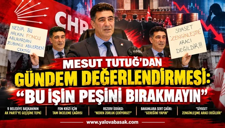Mesut Tutuğ’dan sert gündem mesajı: “Bu işin peşini bırakmayın” 2 Mesut Tutuğ’dan sert gündem mesajı: “Bu işin peşini bırakmayın”