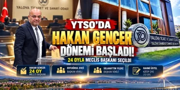YTSO’DA HAKAN GENCER DÖNEMİ BAŞLADI! 24 OYLA MECLİS BAŞKANI SEÇİLDİ