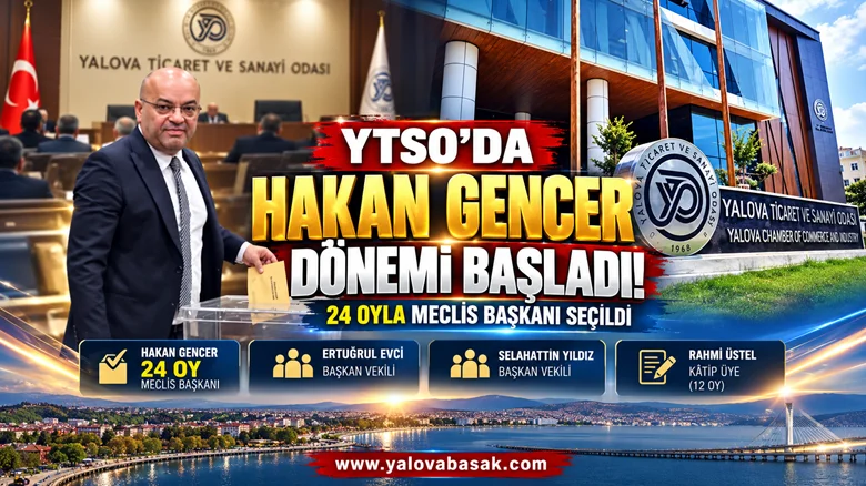 YTSO’DA HAKAN GENCER DÖNEMİ BAŞLADI! 24 OYLA MECLİS BAŞKANI SEÇİLDİ