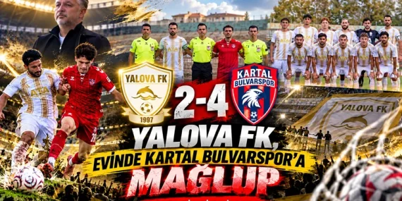 Yalova FK, Evinde Kartal Bulvarspor’a 4-2 Mağlup Oldu 11 Yalova FK, Evinde Kartal Bulvarspor’a 4-2 Mağlup Oldu