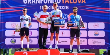 2. Granfondo Yalova’da Şampiyonlar Ödüllerini Aldı