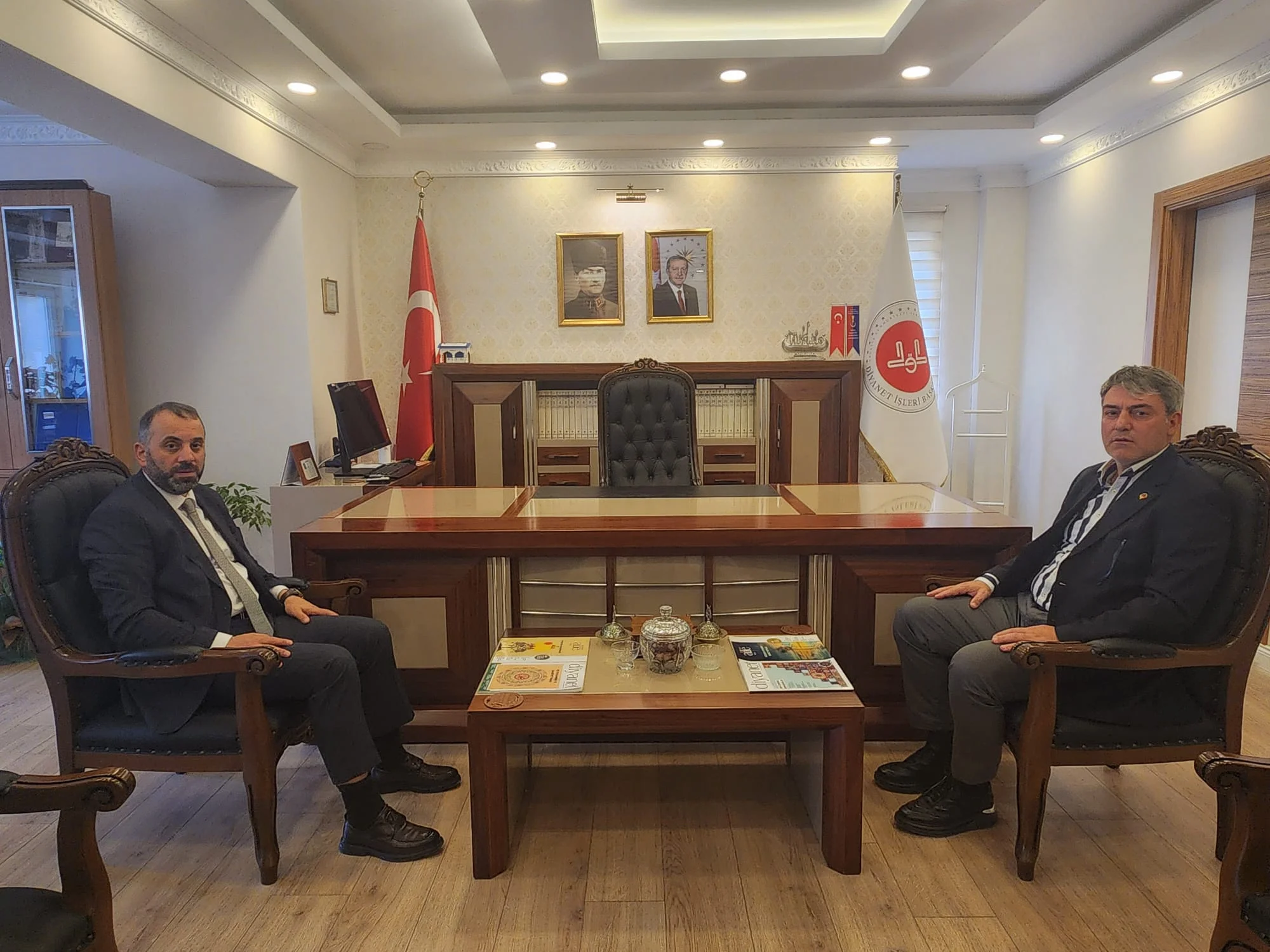 Yalova İl Müftüsü Naci Çakmakçı’ya Hayırlı Olsun Ziyareti