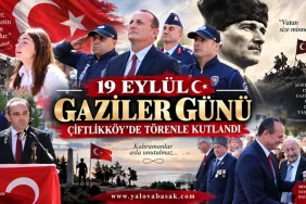 Çiftlikköy’de 19 Eylül Gaziler Günü törenle kutlandı 14 Çiftlikköy’de 19 Eylül Gaziler Günü törenle kutlandı
