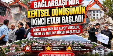 YALOVA BAĞLARBAŞI’NDA KENTSEL DÖNÜŞÜMÜN İKİNCİ ETABI BAŞLADI 14 YALOVA BAĞLARBAŞI’NDA KENTSEL DÖNÜŞÜMÜN İKİNCİ ETABI BAŞLADI