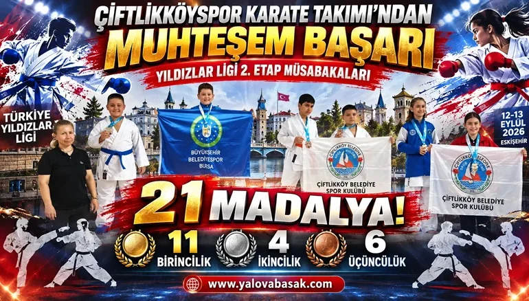 Çiftlikköyspor Karate Takımı’ndan Muhteşem Başarı: 21 Madalya! 6 Çiftlikköyspor Karate Takımı’ndan Muhteşem Başarı: 21 Madalya!