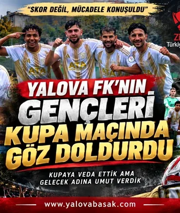 Yalova FK’nın Gençleri Kupada Gelecek İçin Umut Verdi: Mücadele Uzatmada Sonuçlandı 5 Yalova FK’nın Gençleri Kupada Gelecek İçin Umut Verdi: Mücadele Uzatmada Sonuçlandı