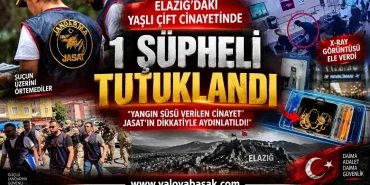 Elazığ’da Yangın Süsü Verilen Çifte Cinayet X-Ray Detayıyla Çözüldü 12 Elazığ’da Yangın Süsü Verilen Cinayet X-Ray Detayıyla Çözüldü: JASAT Katil Zanlısını Yakaladı