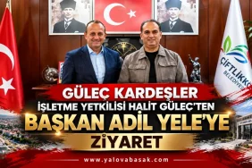 Güleç Kardeşler İşletme Yetkilisi Halit Güleç’ten Başkan Adil Yele’ye Ziyaret 12 Güleç Kardeşler İşletme Yetkilisi Halit Güleç’ten Başkan Adil Yele’ye Ziyaret