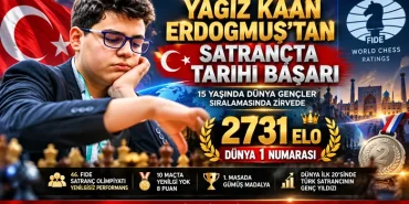 Yağız Kaan Erdoğmuş’tan Satrançta Tarihi Başarı 11 Yağız Kaan Erdoğmuş’tan Satrançta Tarihi Başarı