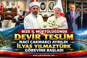 Rize İl Müftülüğünde Devir Teslim: İlyas Yılmaztürk Görevine Başladı 13 Rize İl Müftülüğünde Devir Teslim: İlyas Yılmaztürk Görevine Başladı