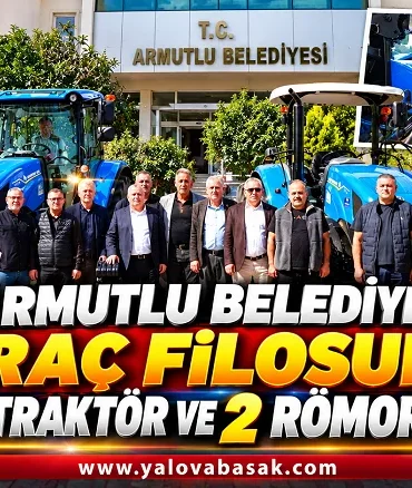 Armutlu Belediyesi Araç Filosunu Güçlendiriyor: 2 Yeni Traktör ve 2 Römork Hizmete Alındı 7 Armutlu Belediyesi Araç Filosunu Güçlendiriyor: 2 Yeni Traktör ve 2 Römork Hizmete Alındı