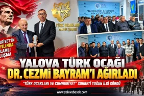 Yalova Türk Ocağı’nda Cumhuriyet’in 103. Yılına Özel Anlamlı Buluşma: Dr. Cezmi Bayram Konuk Oldu