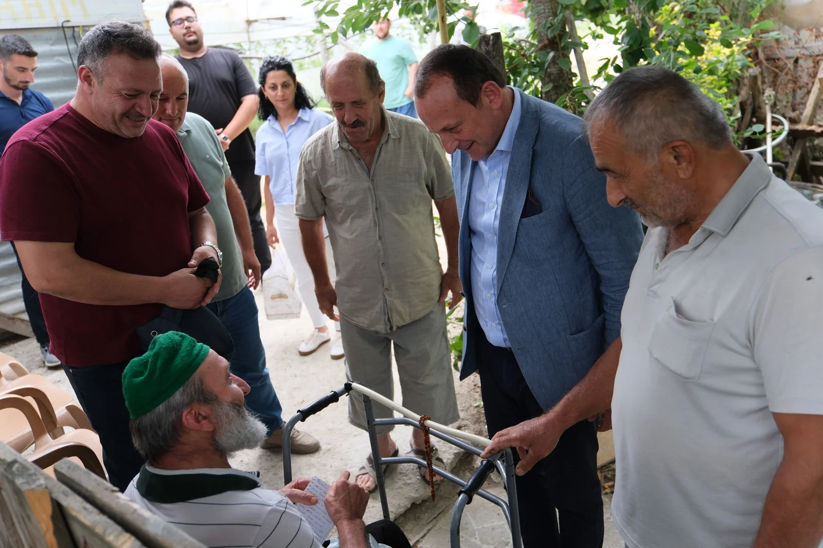 Başkan Yele'den Anlamlı Ziyaret: Hamza Aydın'ın Tekerlekli Sandalye Talebini Kendi Elleriyle Karşıladı