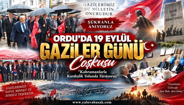 Ordu’da 19 Eylül Gaziler Günü Coşkusu: Kahramanlarla Kardeşlik Yolunda Yürüdüler 1 Ordu’da 19 Eylül Gaziler Günü Coşkusu: Kahramanlarla Kardeşlik Yolunda Yürüdüler
