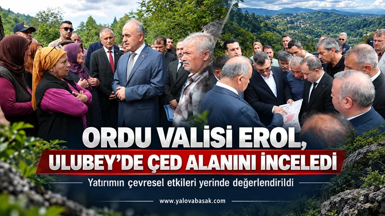 Ordu Valisi Erol, Ulubey’de ÇED Başvuru Alanını Yerinde İnceledi