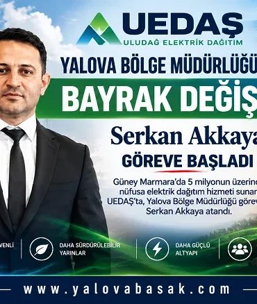 UEDAŞ Yalova Bölge Müdürlüğü’nde Bayrak Değişimi: Serkan Akkaya Göreve Başladı 8 UEDAŞ Yalova Bölge Müdürlüğü’nde Bayrak Değişimi: Serkan Akkaya Göreve Başladı