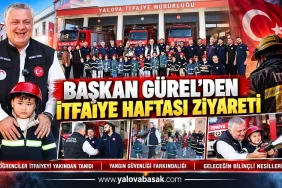 Başkan Gürel’den İtfaiye Haftası Ziyareti 8 Başkan Gürel’den İtfaiye Haftası Ziyareti