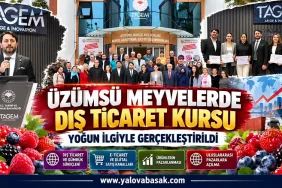 Üzümsü Meyvelerde Dış Ticaret Kursu Yoğun İlgiyle Gerçekleştirildi 5 Üzümsü Meyvelerde Dış Ticaret Kursu Yoğun İlgiyle Gerçekleştirildi