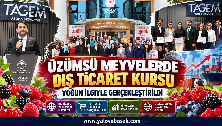 Üzümsü Meyvelerde Dış Ticaret Kursu Yoğun İlgiyle Gerçekleştirildi 6 Üzümsü Meyvelerde Dış Ticaret Kursu Yoğun İlgiyle Gerçekleştirildi