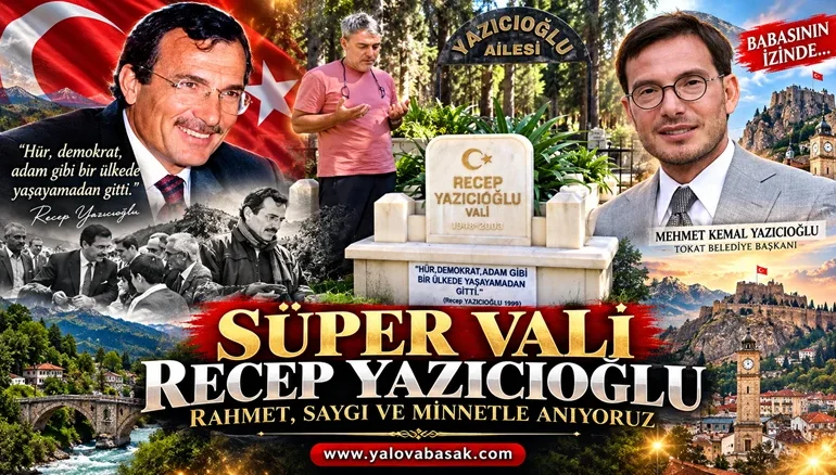 Süper Vali Recep Yazıcıoğlu’nun Kabrinde Duygu Dolu Ziyaret: