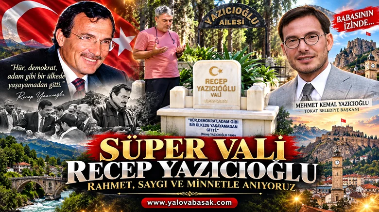 Süper Vali Recep Yazıcıoğlu’nun Kabrinde Duygu Dolu Ziyaret: