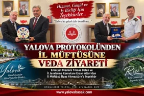 Yalova Protokolünden İl Müftüsü İlyas Yılmaztürk’e Veda Ziyareti 3 Yalova Protokolünden İl Müftüsü İlyas Yılmaztürk’e Veda Ziyareti