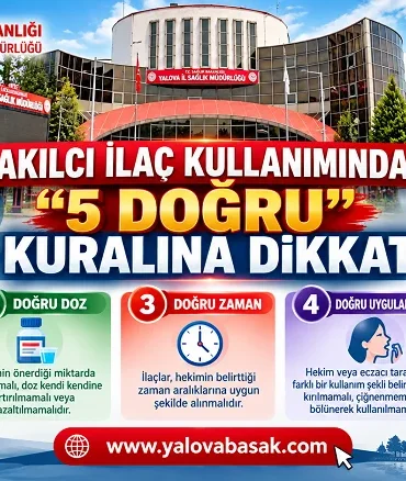 Akılcı İlaç Kullanımında “5 Doğru” Kuralına Dikkat