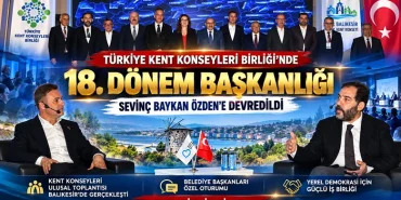 Türkiye Kent Konseyleri Birliği’nde 18. Dönem Başkanlığı Sevinç Baykan Özden’e Devredildi 17 Türkiye Kent Konseyleri Birliği’nde 18. Dönem Başkanlığı Sevinç Baykan Özden’e Devredildi