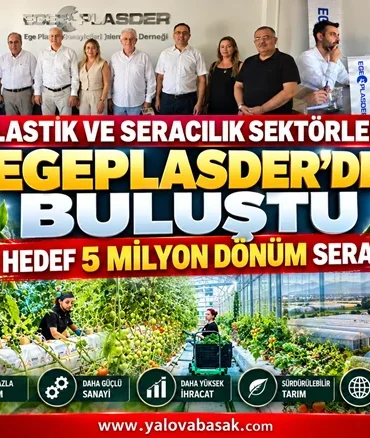 Plastik ve seracılık sektörü EGEPLASDER’de buluştu: Hedef 5 milyon dönüm sera 2 Plastik ve seracılık sektörü EGEPLASDER’de buluştu: Hedef 5 milyon dönüm sera