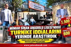 Mimar Sinan Anadolu Lisesi’ndeki Turnike İddialarına Yeniden Refah Partisi’nden Açıklama 4 Mimar Sinan Anadolu Lisesi’ndeki Turnike İddialarına Yeniden Refah Partisi’nden Açıklama
